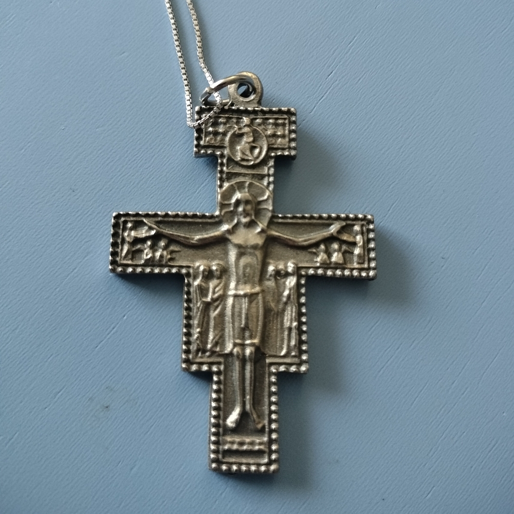 San Damiano crucifix pendant